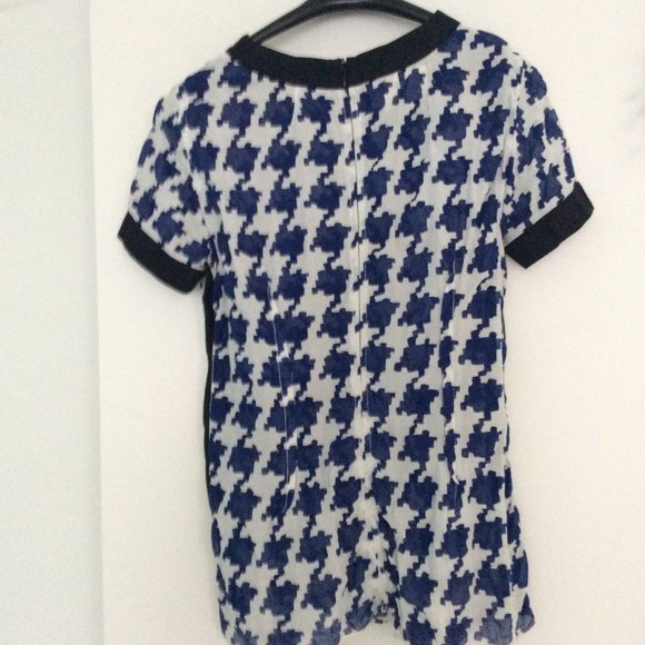 Marni Houndstooth Tunic Top - Picture 2 of 7